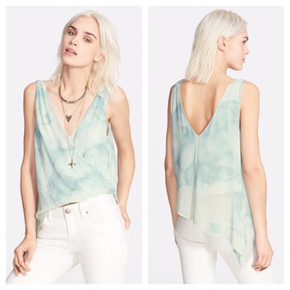 Free People Tops - (Free People) Sea Wrap Tank